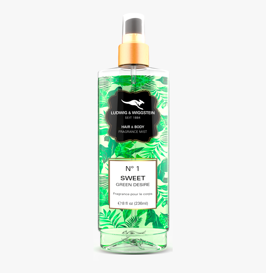 Body Mist Sweet Green Desire - Ludwig & Wiggstein Fragrance Mist, HD Png Download