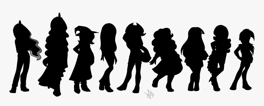 H P Tops Font Family Vector Graphics Human - Silhouette, HD Png Download