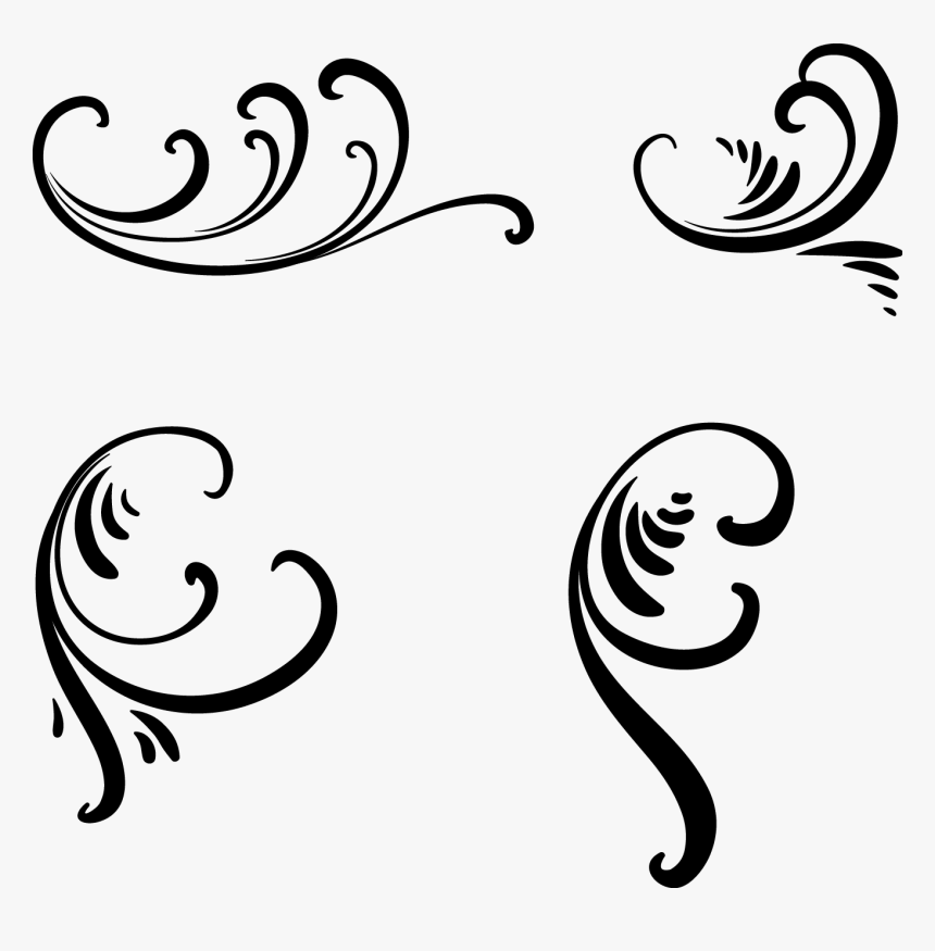 Узоры Завитушки, HD Png Download