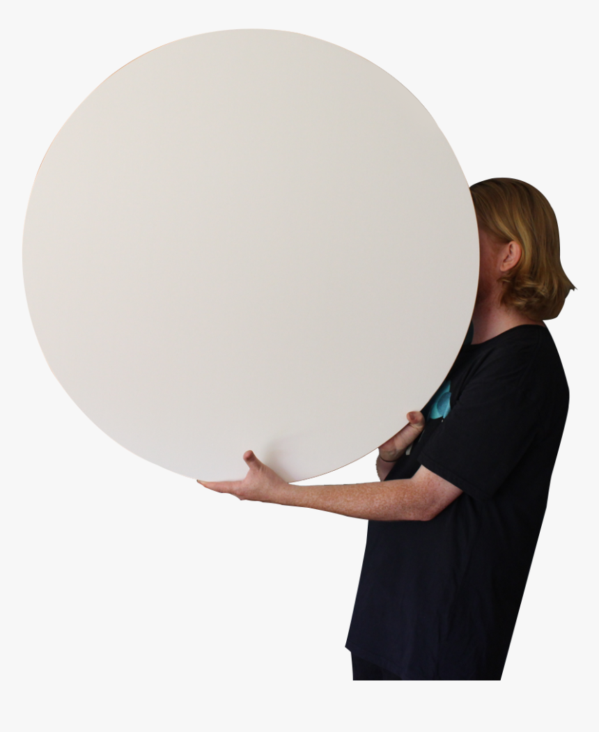Round Blank Canvas Outside The Square 90cm - Large Round Stretched Canvas, HD Png Download