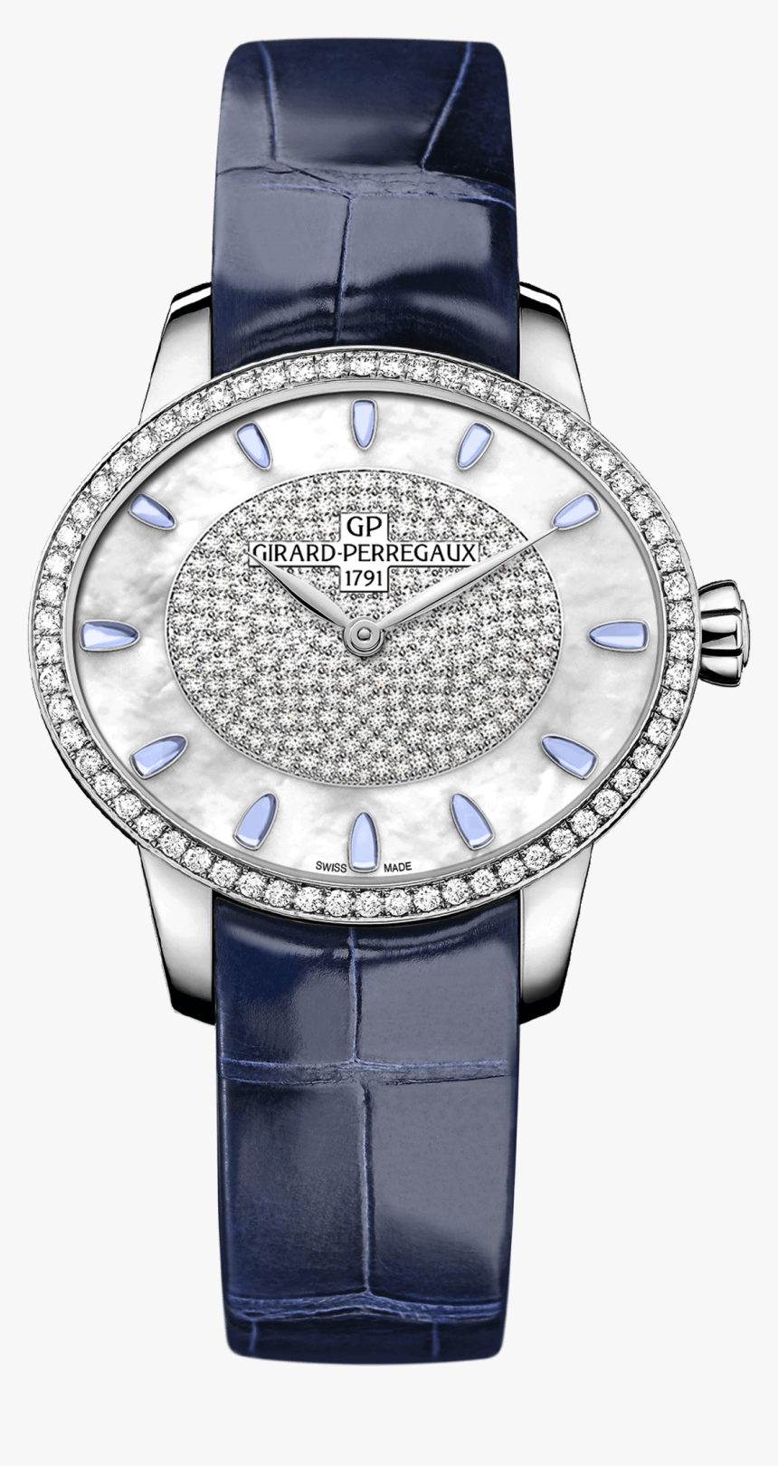 Cat S Eye Sparkle Ref - Girard Perregaux 80484d11a161 Bk6b, HD Png Download