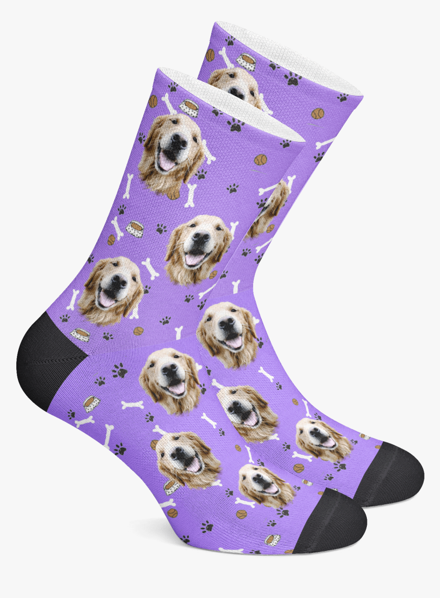 Custom Puppy Socks, Custom Socks, Personalized Socks, - Custom Cat Socks, HD Png Download