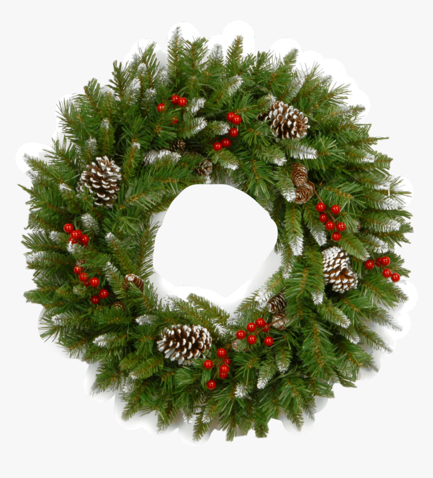Transparent Pringles Png - Xmas Wreath, Png Download