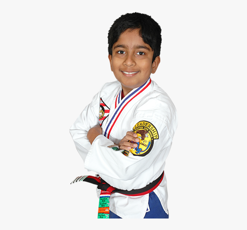 Martial Arts Kid With Arms Crossed - Brazilian Jiu-jitsu, HD Png Download