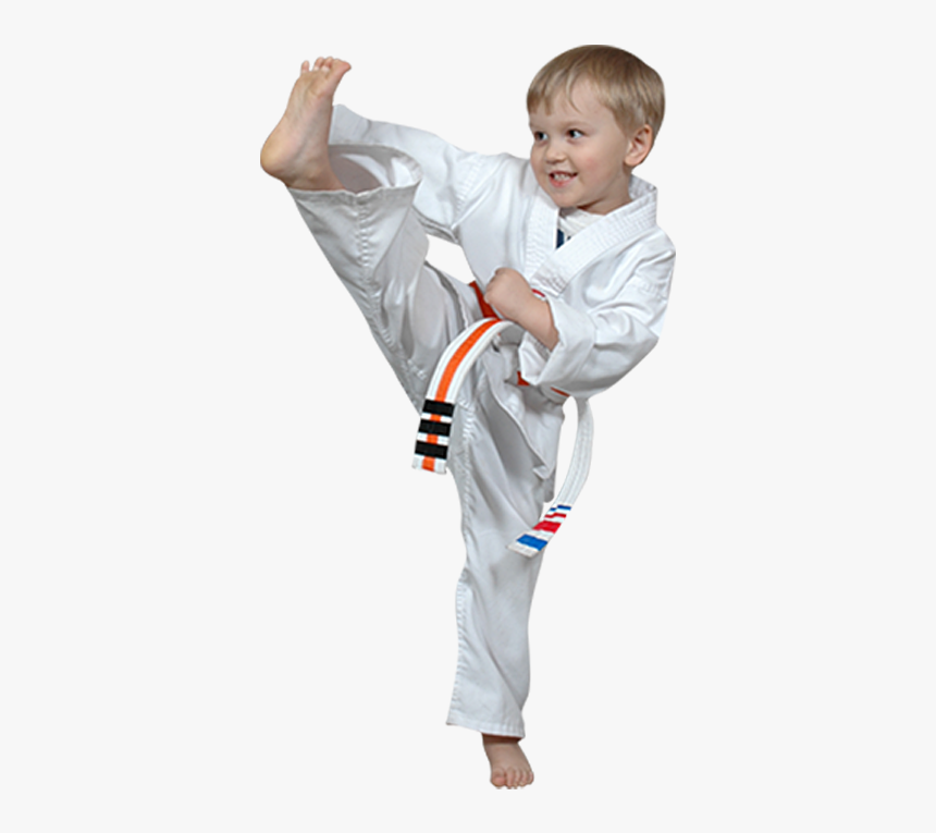 Pre-k Kid Kicking - Karate, HD Png Download