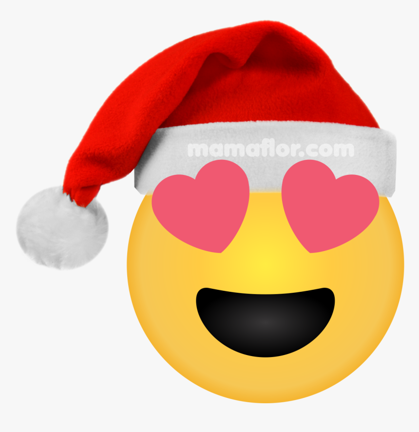 Emoji Enamorado - Emoji Navideños, HD Png Download