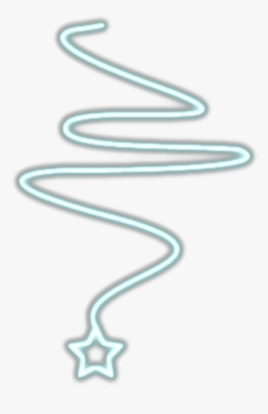 #blue Spiral #blue Swirl #blueswirl #bluespiral #neon - Calligraphy, HD Png Download