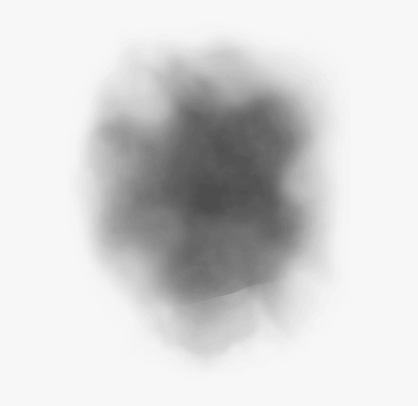Dust Cloud Png - Monochrome, Transparent Png
