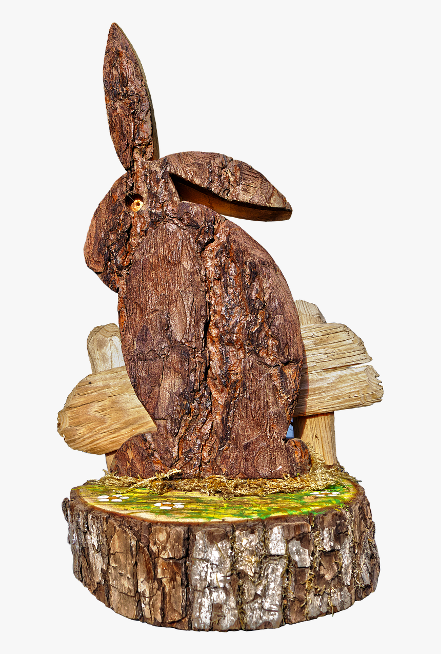 Easter Decoration Easter Hare Free Photo - Domestic Rabbit, HD Png Download