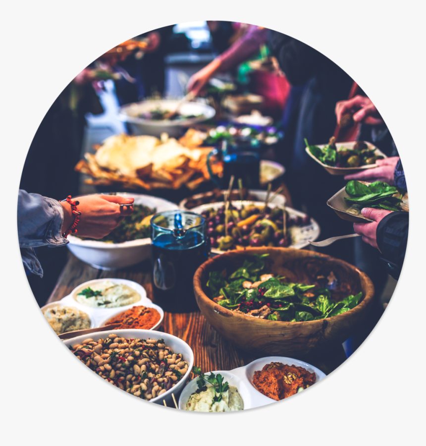 The Hall Is Famous For It S Free Monthly Suppers - Bring And Share Meal, HD Png Download