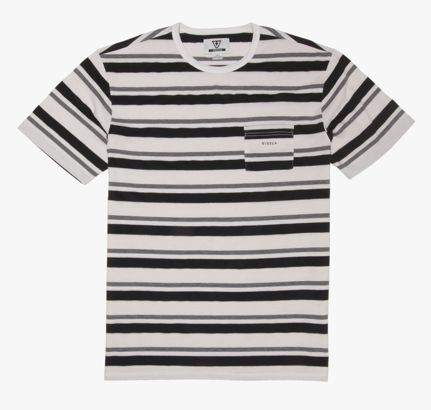 Huf Striped T Shirt, HD Png Download