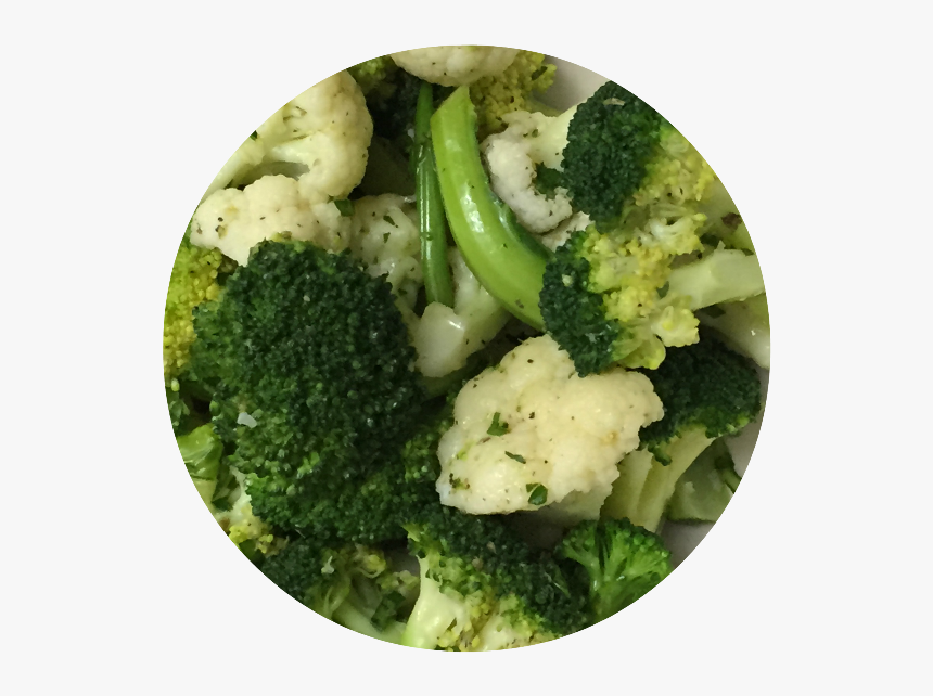 Italian Broccoli Cauliflower Main Circle - Cauliflower, HD Png Download