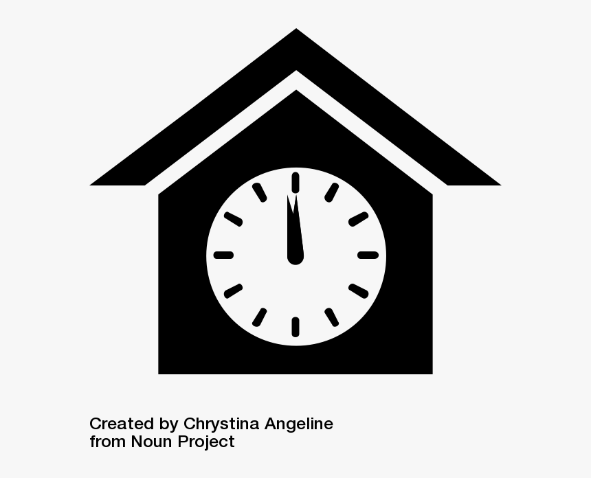 New Year Clock Png, Transparent Png