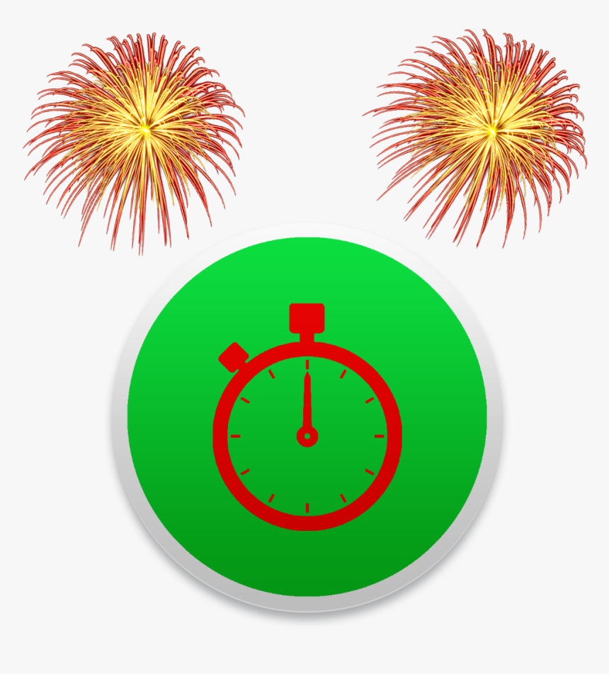 Clip Art Fireworks, HD Png Download
