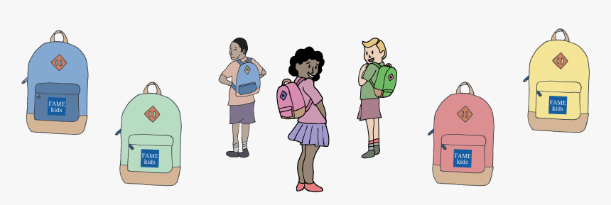 Famekids Safe Kid Kit - Cartoon, HD Png Download