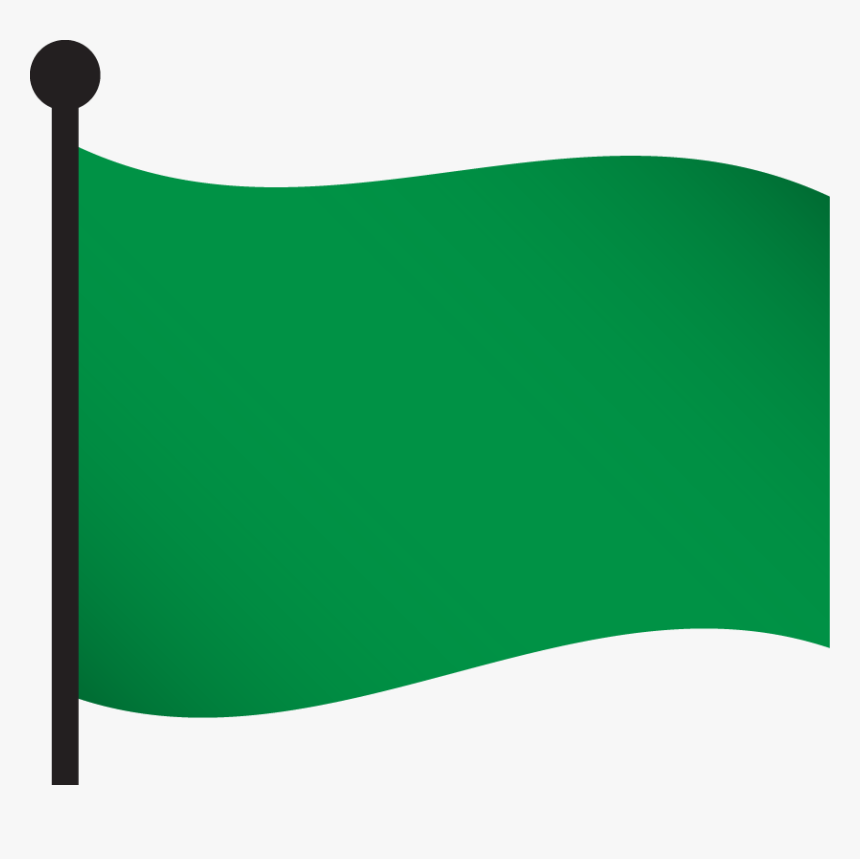 Green Flag - Green Flag Clipart, HD Png Download
