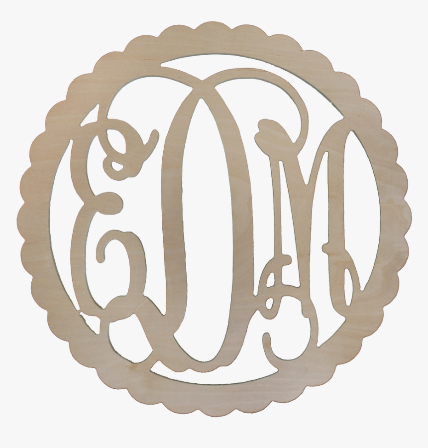 Girl Initial Wood Monogram, HD Png Download