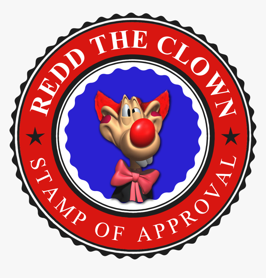 Redd The Clown Stamp Of Approval - Thinking Animation, HD Png Download