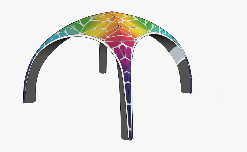 Arch Clipart Curved Free - Arch, HD Png Download