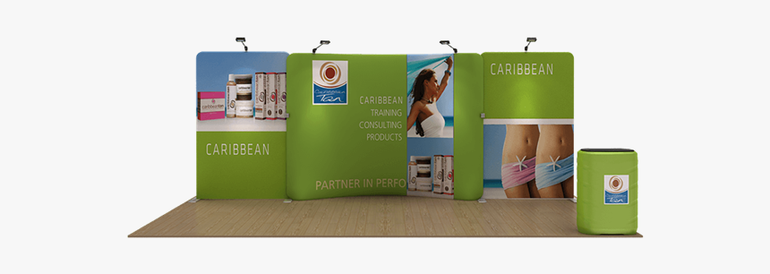 20ft Waveline Curved Wall Caribbean Kit - Graphic Design, HD Png Download