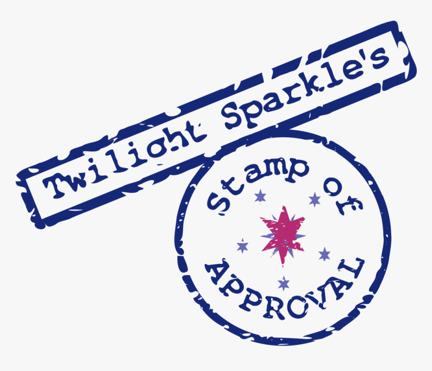 Twilight Sparkle Stamp Of Approval By Ti - Twilight Sparkle Approves, HD Png Download