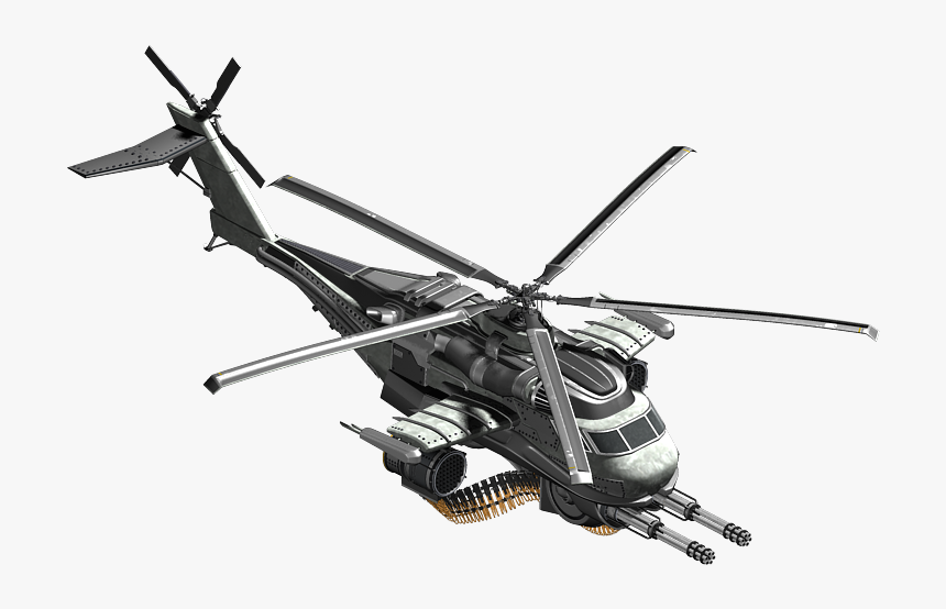 Transparent Military Helicopter Png - War Commander Units, Png Download