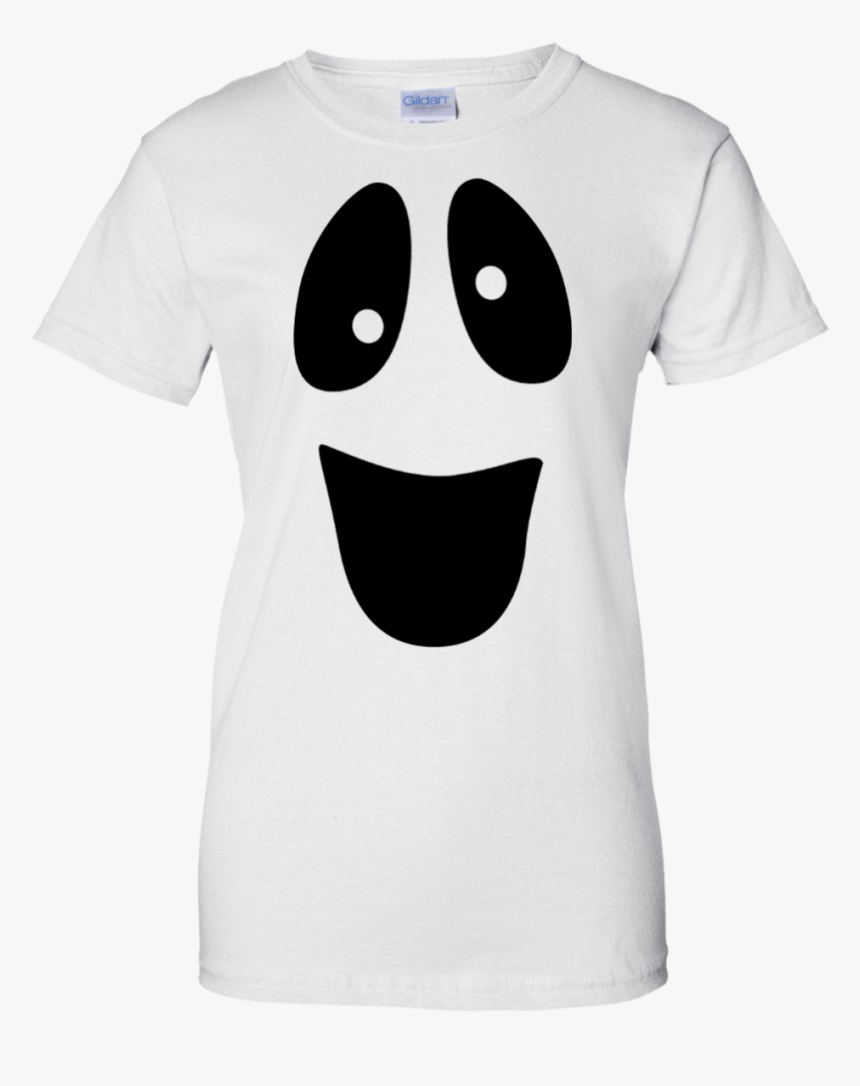 Transparent Ghost Face Png - Ghost Face Halloween T Shirt, Png Download