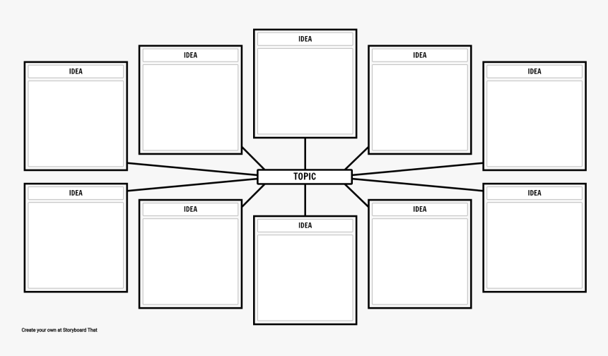 Transparent Brainstorming Png - Monochrome, Png Download