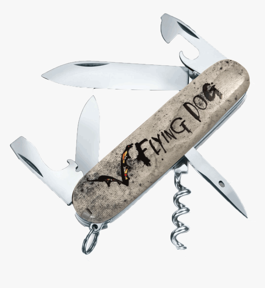 Flying Dog Swiss Army Knife - Victorinox Spartan Blå, HD Png Download