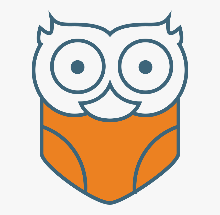 Owl Icons Blue Body, HD Png Download