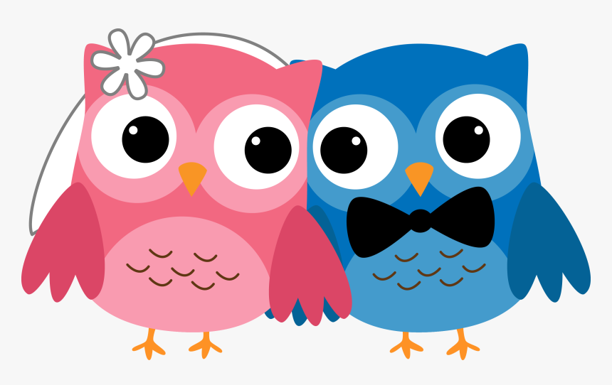 Wedding Free On Dumielauxepices - Cute Wedding Owls, HD Png Download