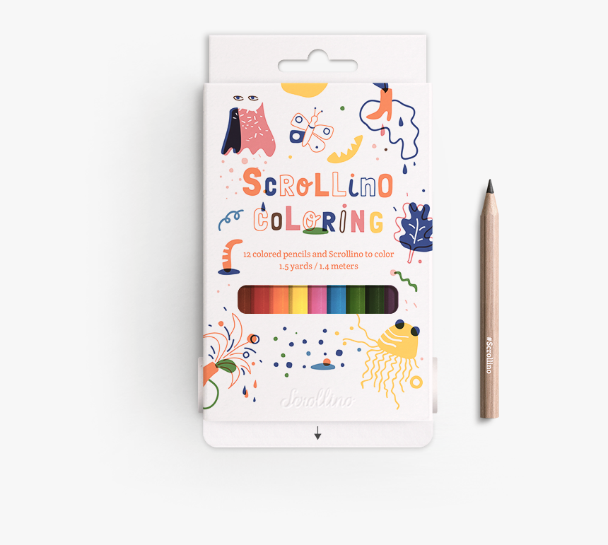 Transparent Blank Scroll Png - Scrolino Pencil, Png Download