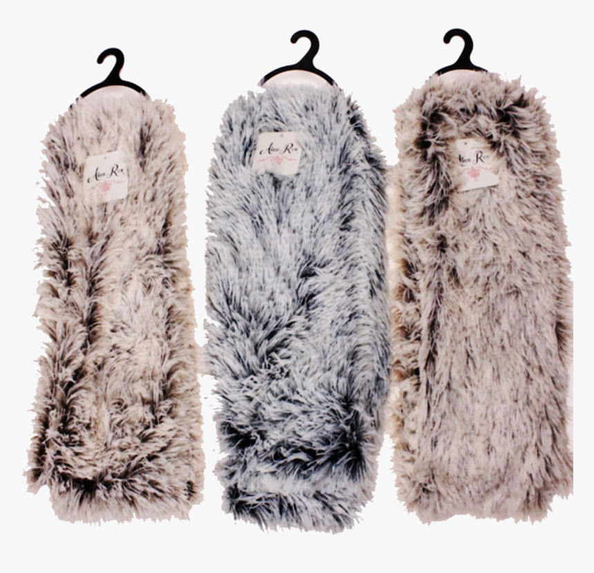 Winter Neck & Head Protection-scarf Ladies Two Tonal - Fur Clothing, HD Png Download