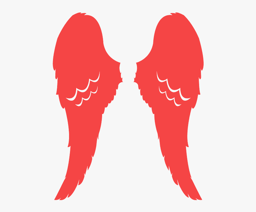 Silueta De Alas De Angel, HD Png Download