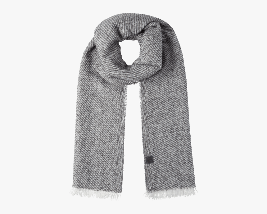 Knitted Scarf Lady - Scarf, HD Png Download