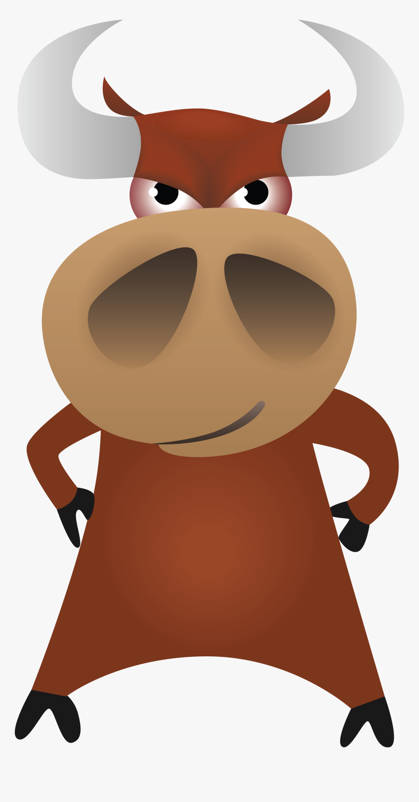 Cow Png - Animales Caricaturas, Transparent Png