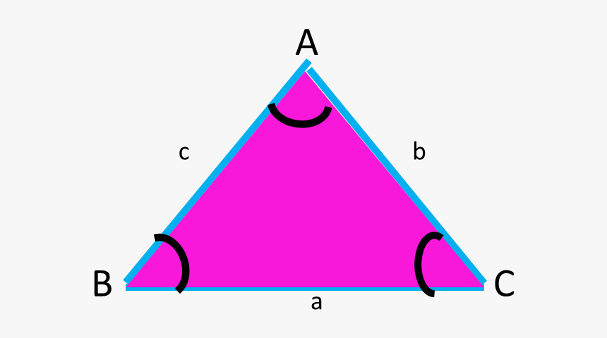 Triangulo Y Sus Partes, HD Png Download