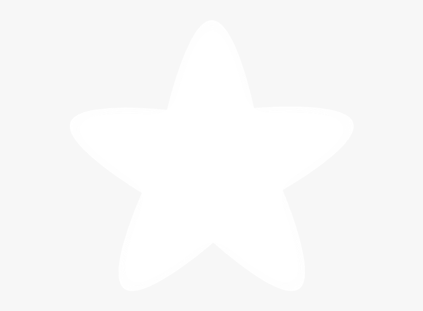 Rounded Star Png - Estrella Blanca Png Transparente, Png Download