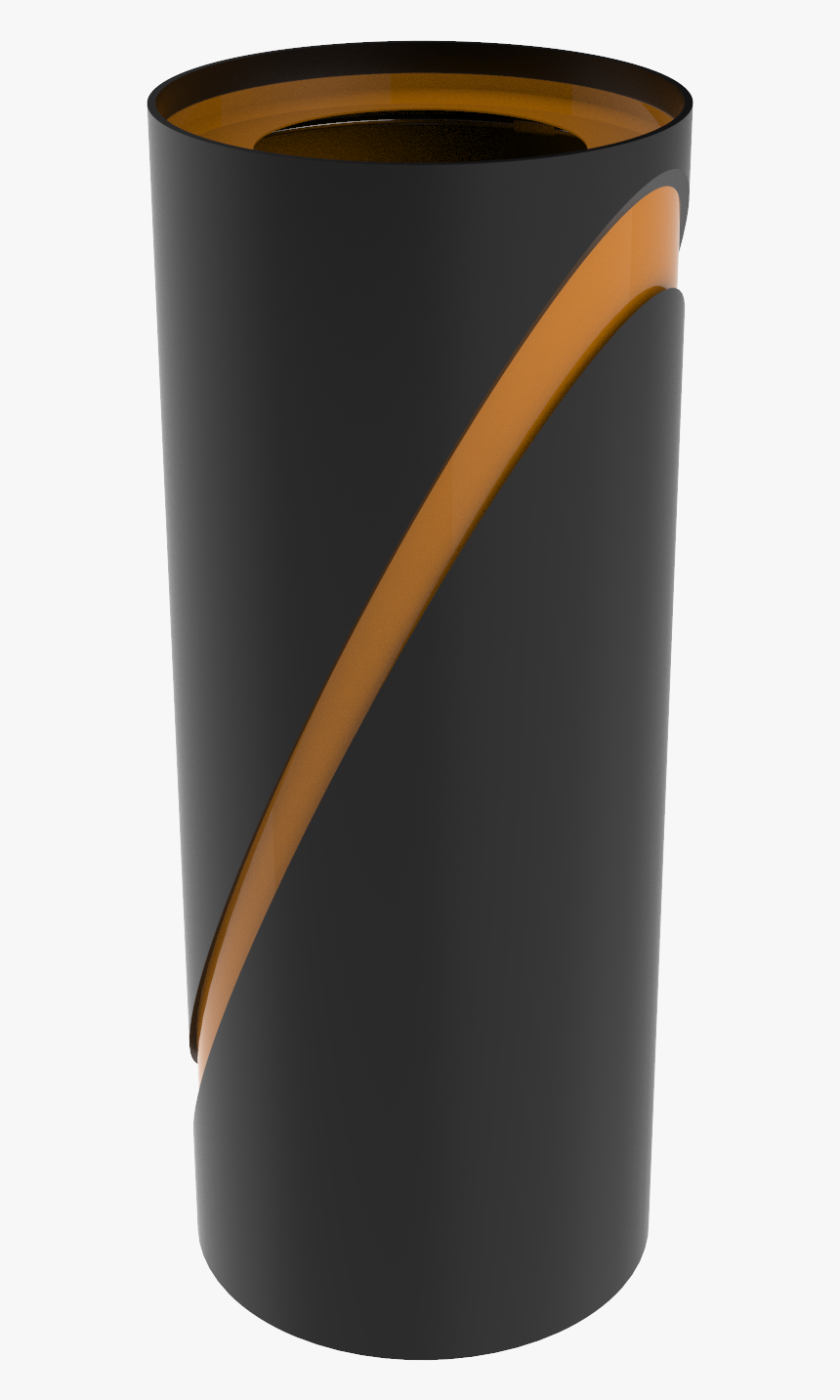 Vela Pc Simple Waste Bin In Sheet Metal - Cylinder, HD Png Download