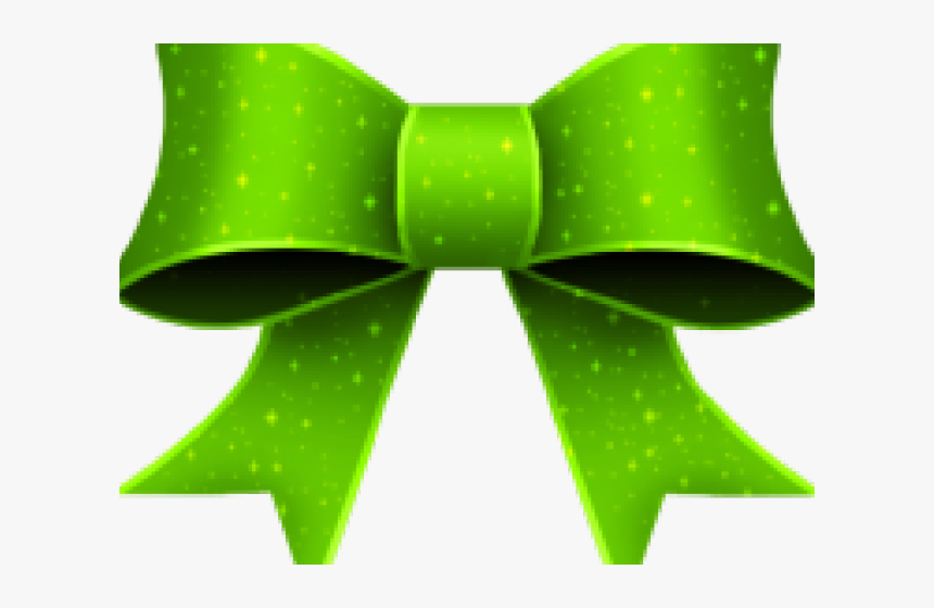 Hd Green Free Unlimited - Christmas Bow Clipart, HD Png Download