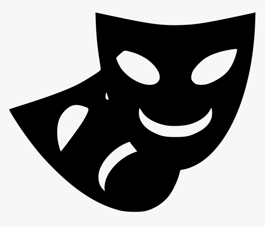 Drama Theater Text Show Play - Drama Show Icon, HD Png Download