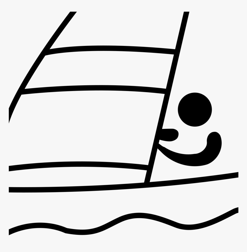 Sailing Pictogram, HD Png Download