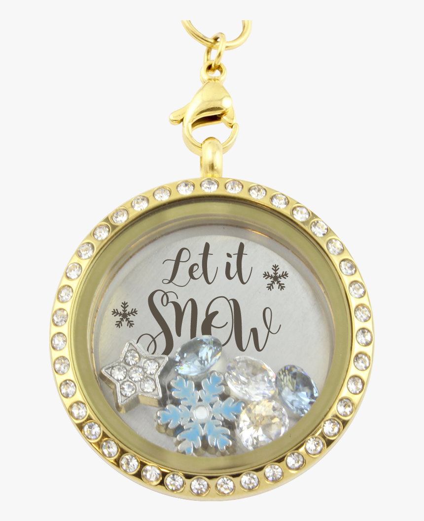 Let It Snow - Locket, HD Png Download
