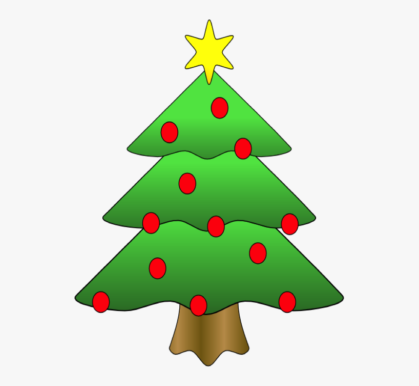 Christmas Tree Clipart, HD Png Download