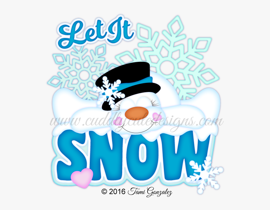 Snow Svg Let It, HD Png Download