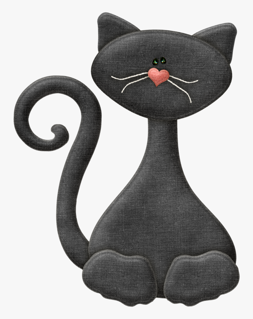 Фотки Gatos, Artesanía De Halloween, Decoraciones De - Black Cat, HD Png Download