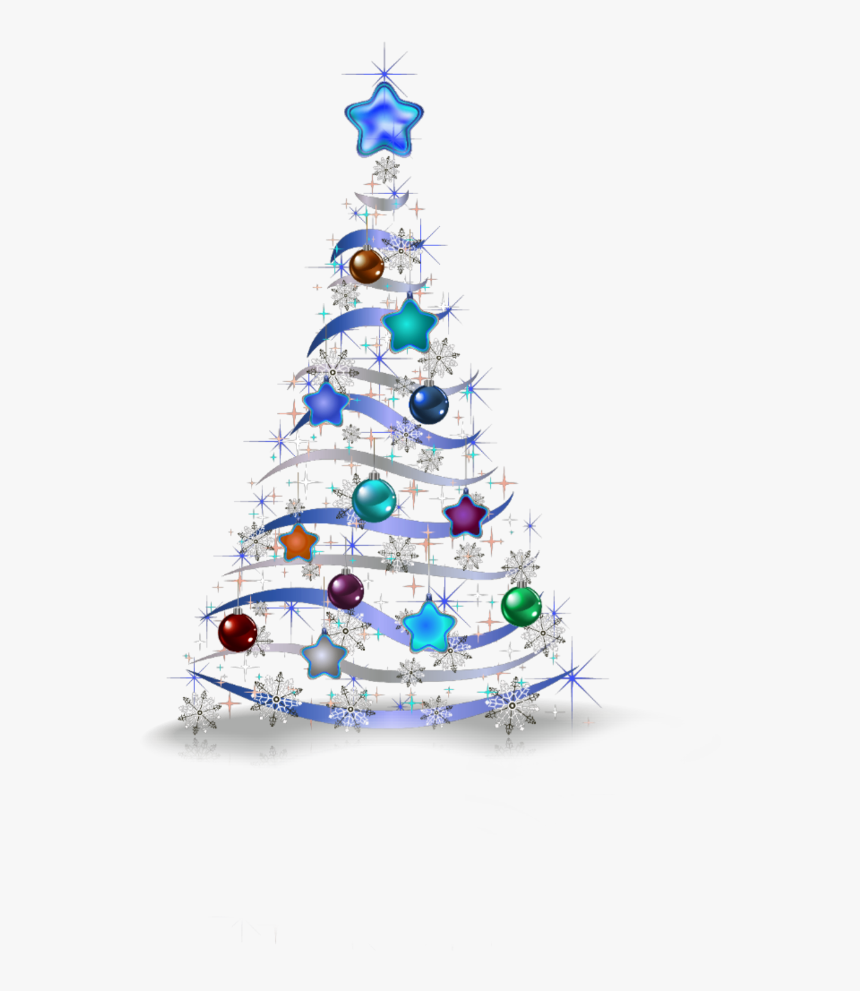 #lights #ornaments #christmastree #christmas - Christmas Tree, HD Png Download