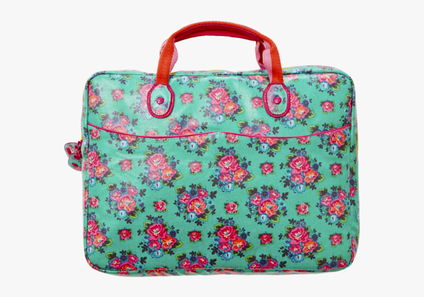 Laptop Bag In Dutch Rose Print - Handbag, HD Png Download
