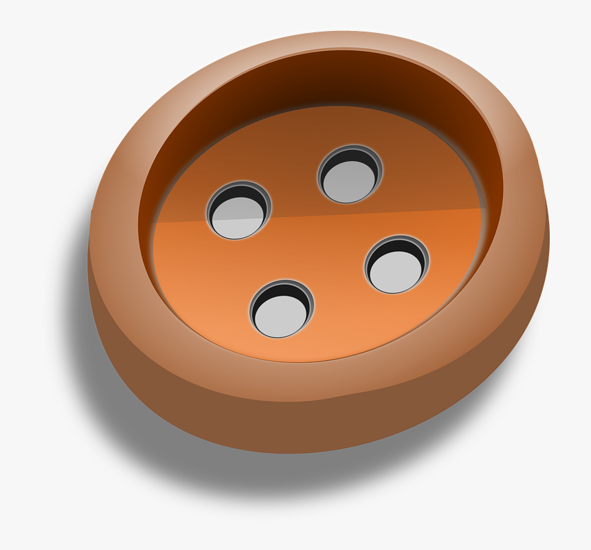 640x622px Clothes Button Clipart - صورة زر كرتون, HD Png Download