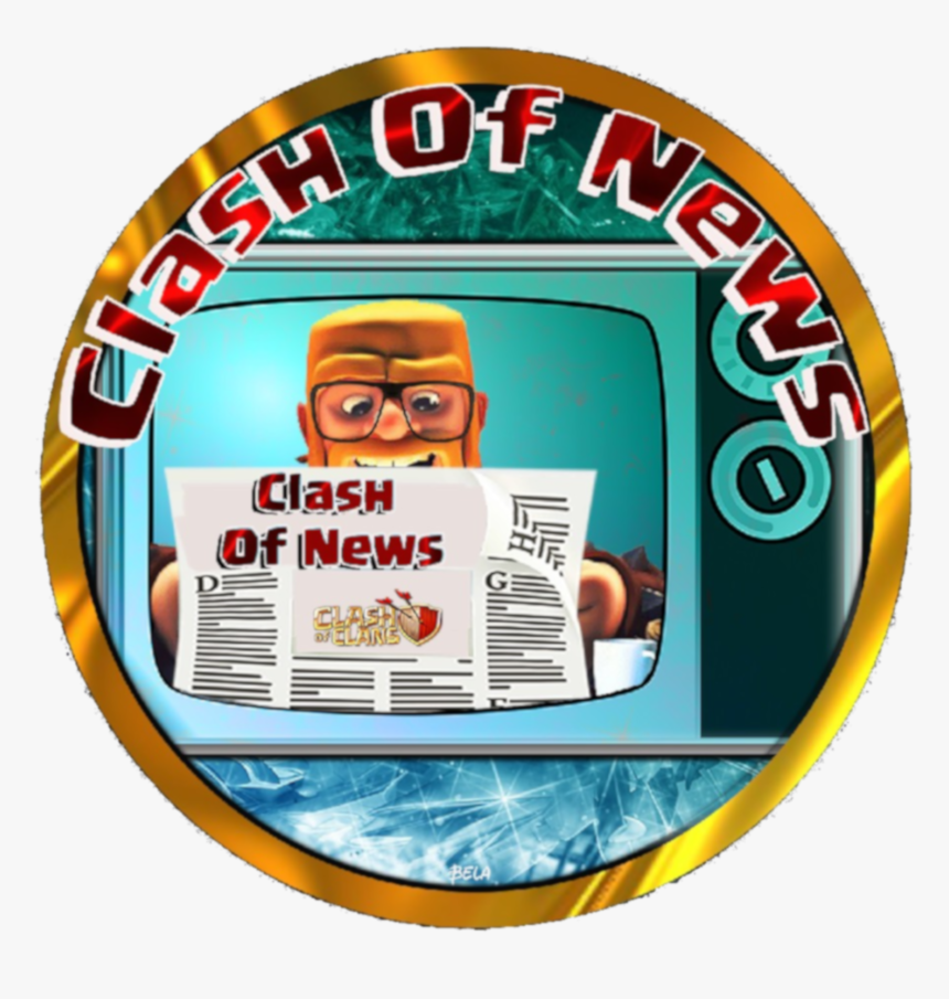 Clash Of News - Label, HD Png Download